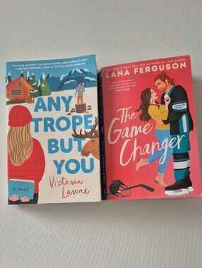 2-ANY TROPE BUT YOU, THE GAME CHANGER Contemporary Romance Paperbacks